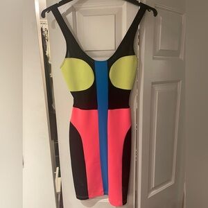 Colorblock Dress